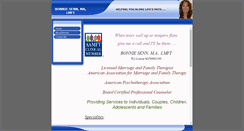 Desktop Screenshot of bonniesennlmft.com